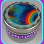 Magnets - Tie Dye Set 2 - Magnet Set In Gift Tin -..