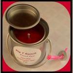Soy Candle - Paint Can - Polynesian Red Scented -..