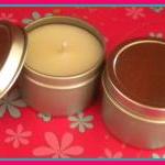 Soy Candle - French Vanilla Scented - 2 Oz