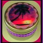 Magnets - Tropical Beach Sunsets With Palm Trees -..