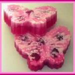 Soap - Butterfly Exfoliating Goat Milk Soap - Made..