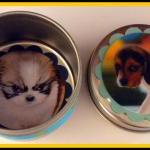 Magnets - Dog Magnet Set In Gift Tin - 5 Magnets