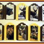 Tags - Wild Animals - 10 Gift Tags - Moose, Bear,..
