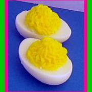 Soap - Deviled Eggs - NEW- Set of 2
