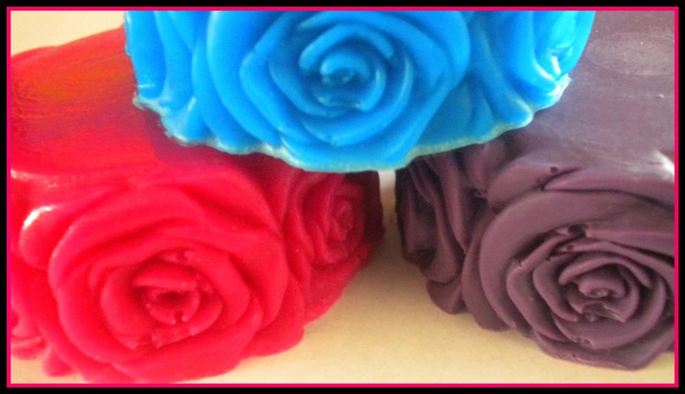 Soap - Rose Flower Soap - Made With Goat's Milk - You Choose Scent And Color