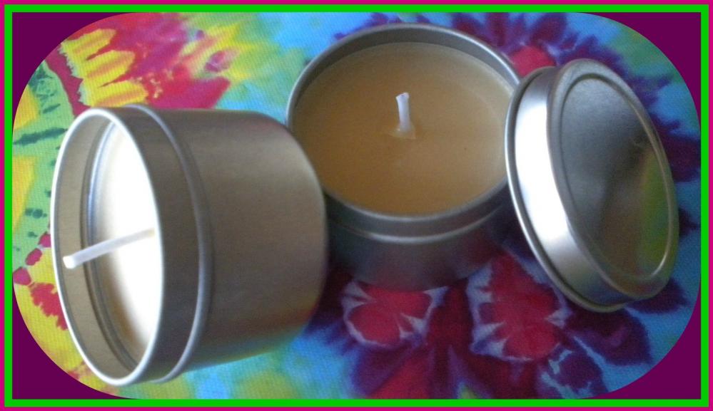 Soy Candle - Oatmeal, Milk And Honey Scented - 2 Oz