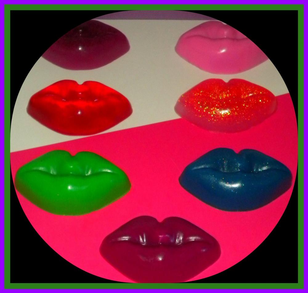 Wild Thang Lips Soap - Choose Your Favorite Color And Sexy Scent