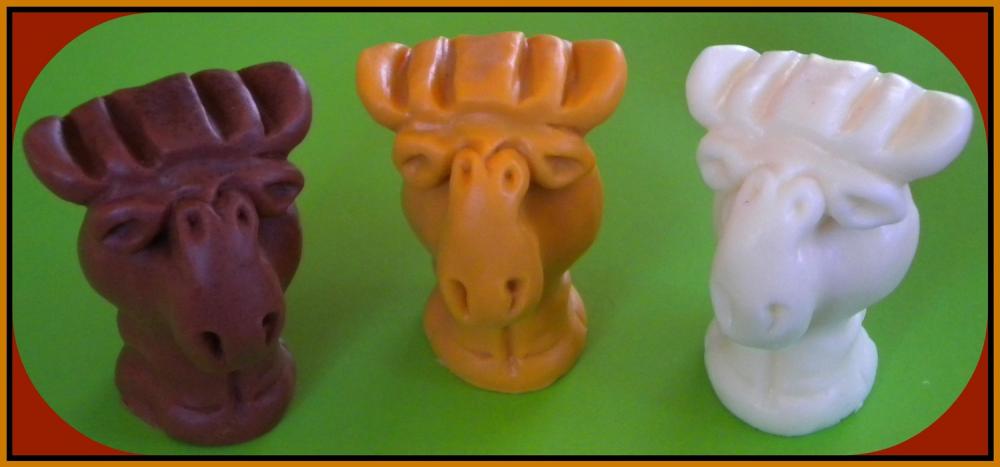 Soap - Moose Soap - 3 Dimensional - Made With Goat's Milk - Choose Your Color And Scent