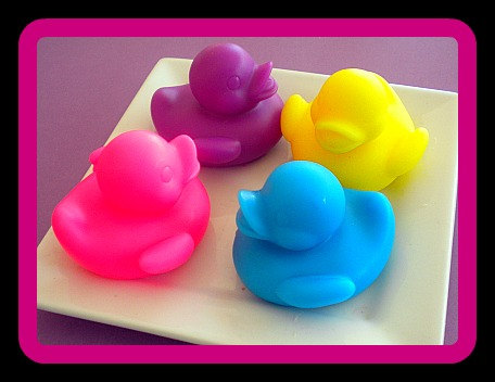 Rubber Ducky Soap - - Party Favors, Easter - You Choose Color And Scent